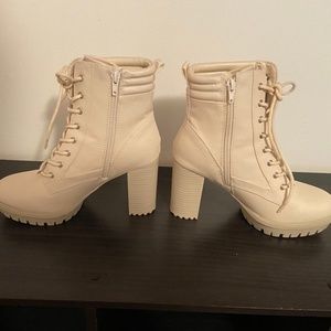 USED: Guess Heel Club Boots